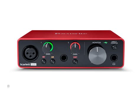 Focusrite Scarlett Solo 3rd Gen USB Audio Interface for Guitarists ...